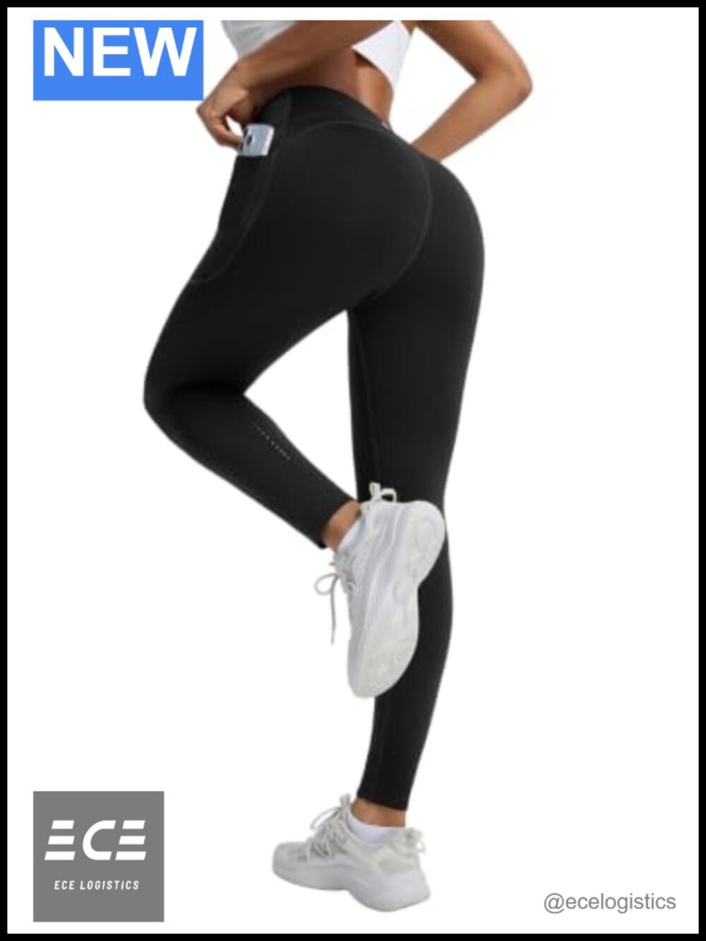 Fleece Lined Leggings High Waisted Tummy Control Pockets Women